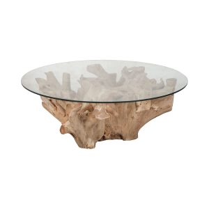 veronsky_teak wood root table